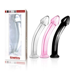 7.5" GLASS ROMANCE PENIS