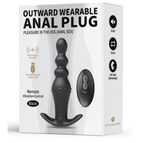 OUTWARD- PROSTATE MASSAGER (BLACK )