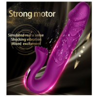 POSEIDON VIBRATOR - DOUBLE STIMULATING TONGUE VIBRATOR