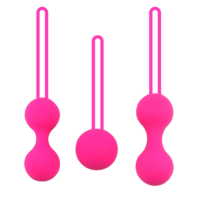 KEGEL EXERCISE: VAGINA BALL MUSCLE TIGHTENING ROLLING (ROSE RED)