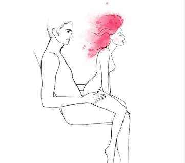 seated lap dance