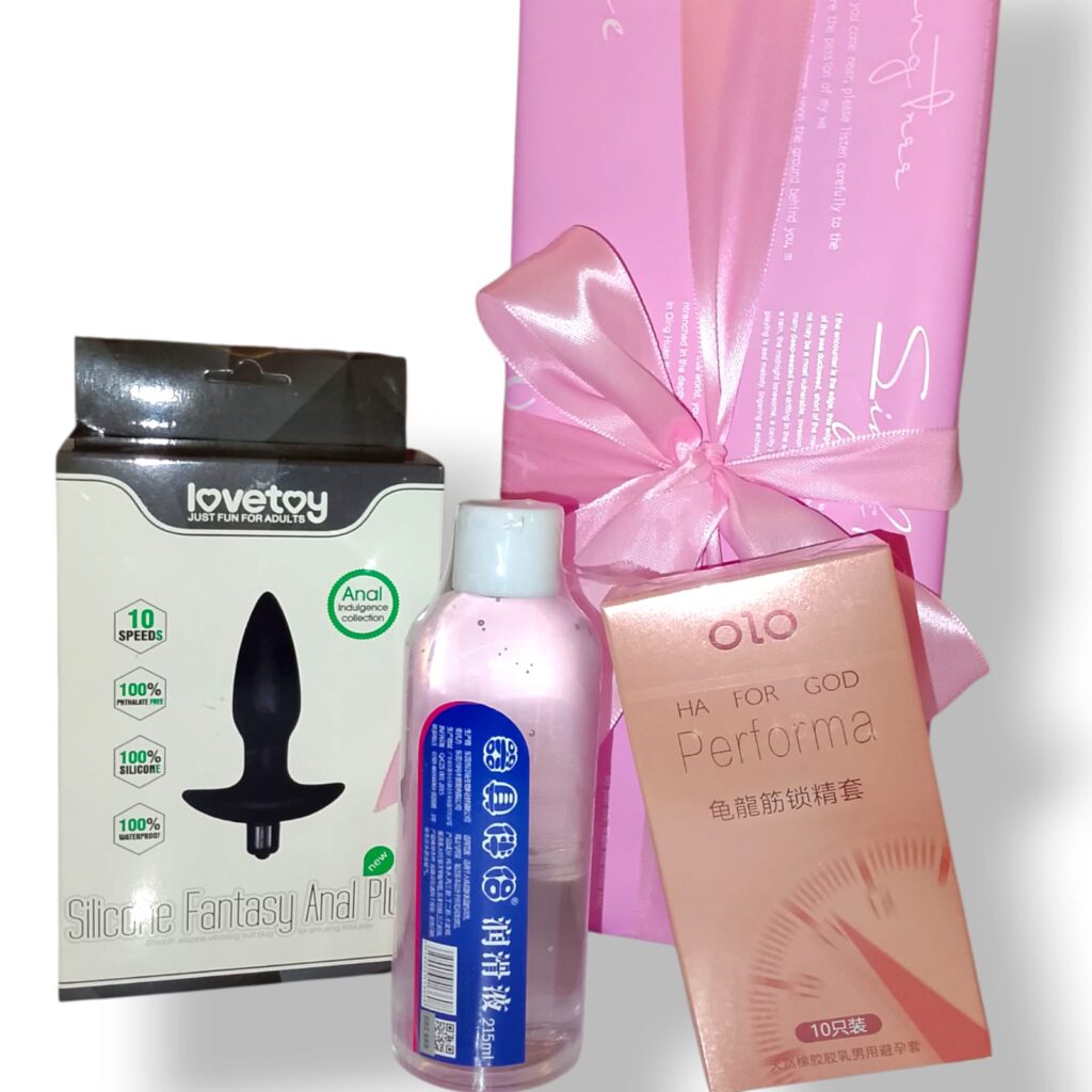 Bundle 24 “Naughty or nice? Why not both? 🎅🎄 Bundle 24 has everything for a jolly, booty-ful night — plug it, lube it, and sleigh your way to pure pleasure ✨🔥.”