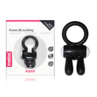 LOVETOY- RABBIT POWER CLIT SILICONE COCKRING