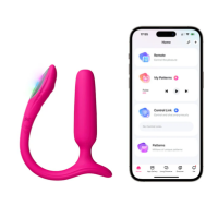 LOVENSE-LUSH ANAL VIBRATING BUTT PLUG (PINK)
