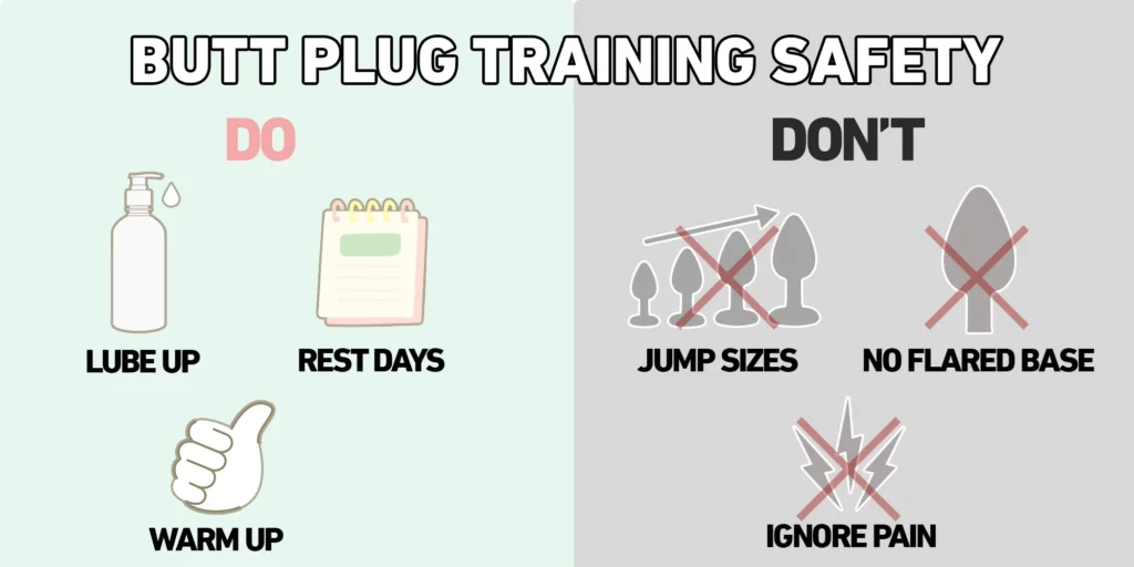 how to train huge butt plugs step by step guide